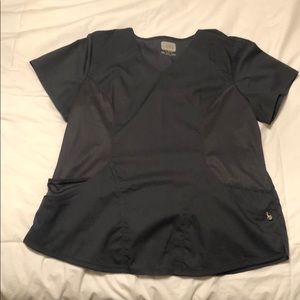 Nursing scrub top